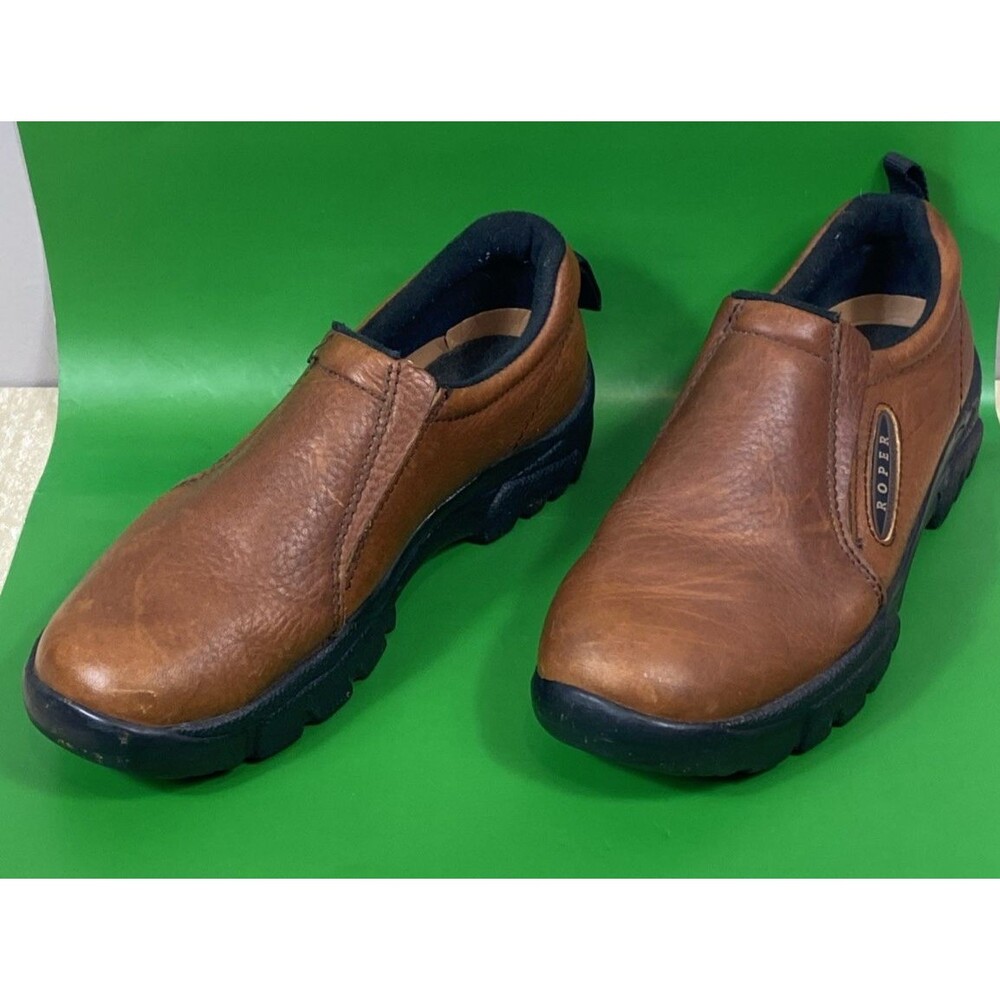 Roper Performance Leather Slip-On Shoes Women's S… - image 4